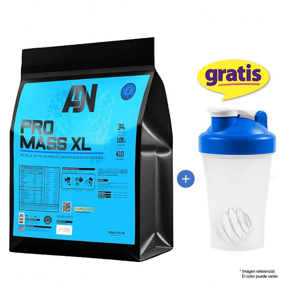 Proteína Suero de Leche ADN Pro Mass XL 5 Kg Vainilla